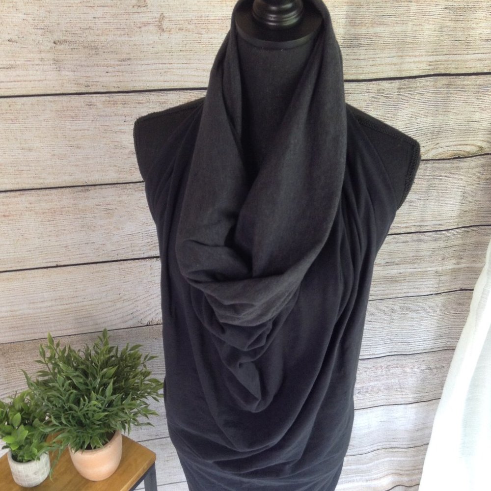 Lululemon Black/Charcoal Scarf Dress (Backless)